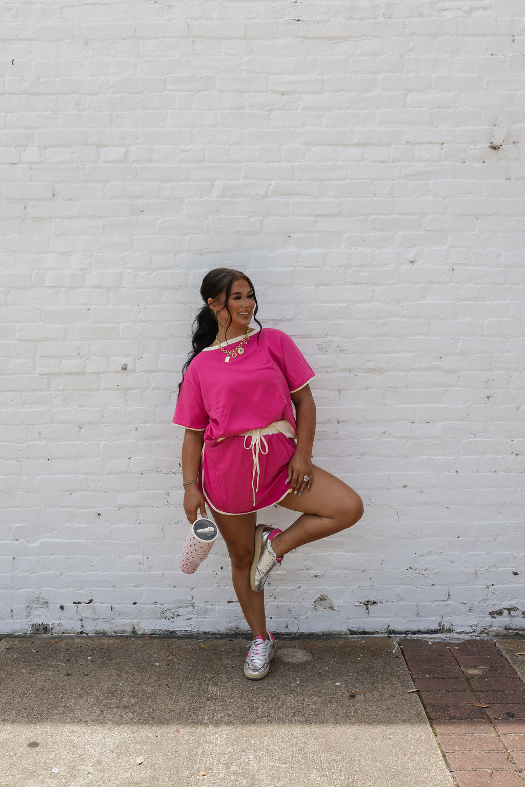 The Missy Set - Pink & White