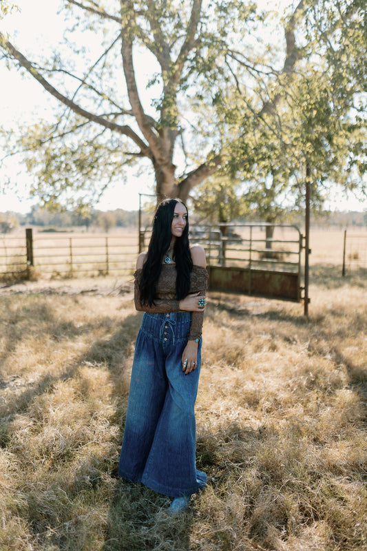 The Boho Wide Leg jeans