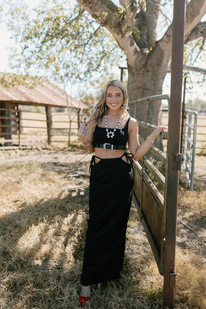 The Rodeo Queen Suede Set