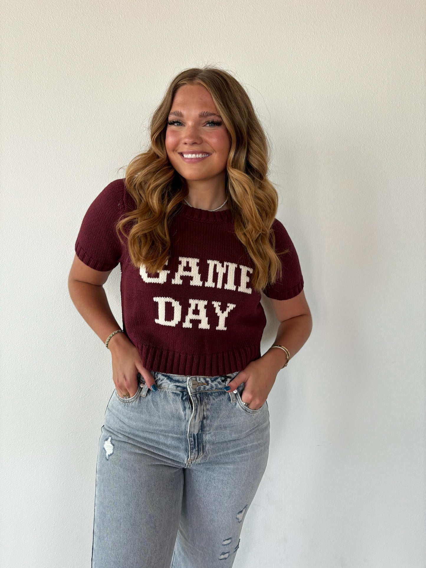 The Gameday Sweater Tee