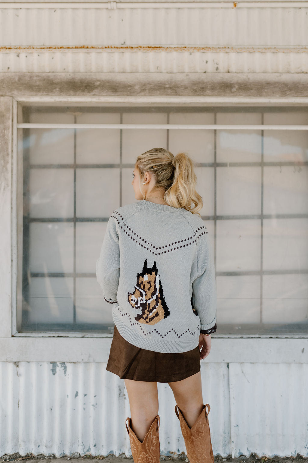 The Grey Horse Cardigan