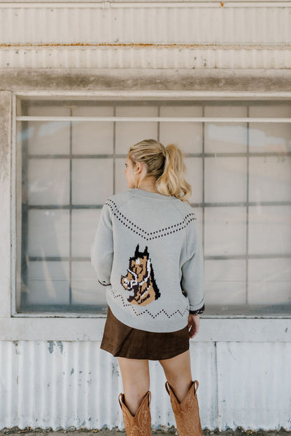 The Grey Horse Cardigan