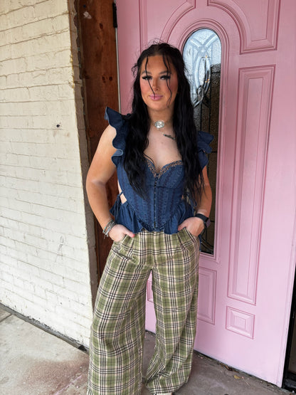 The Patsy Plaid Pants