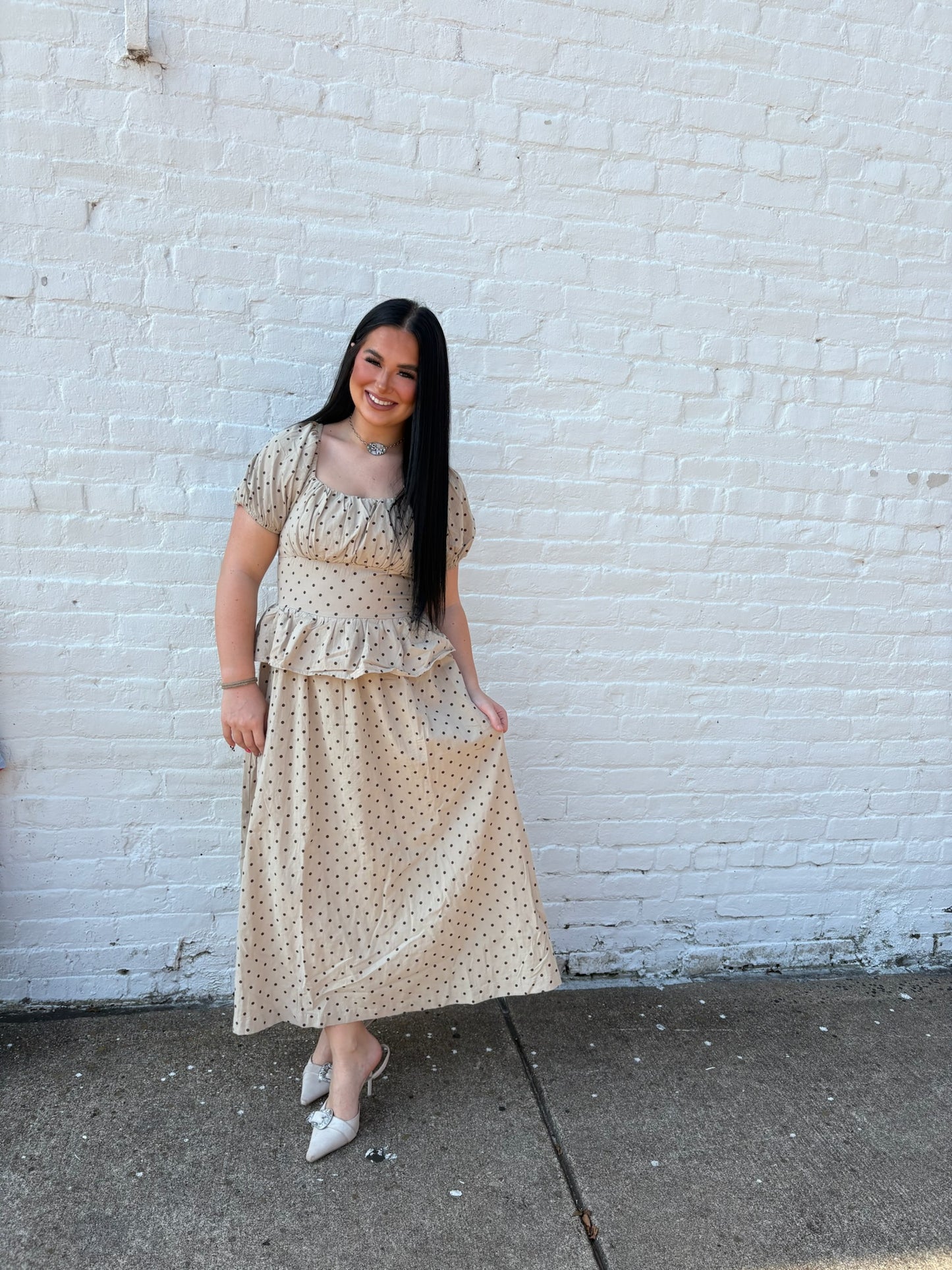 The Dolly Dotted Dress
