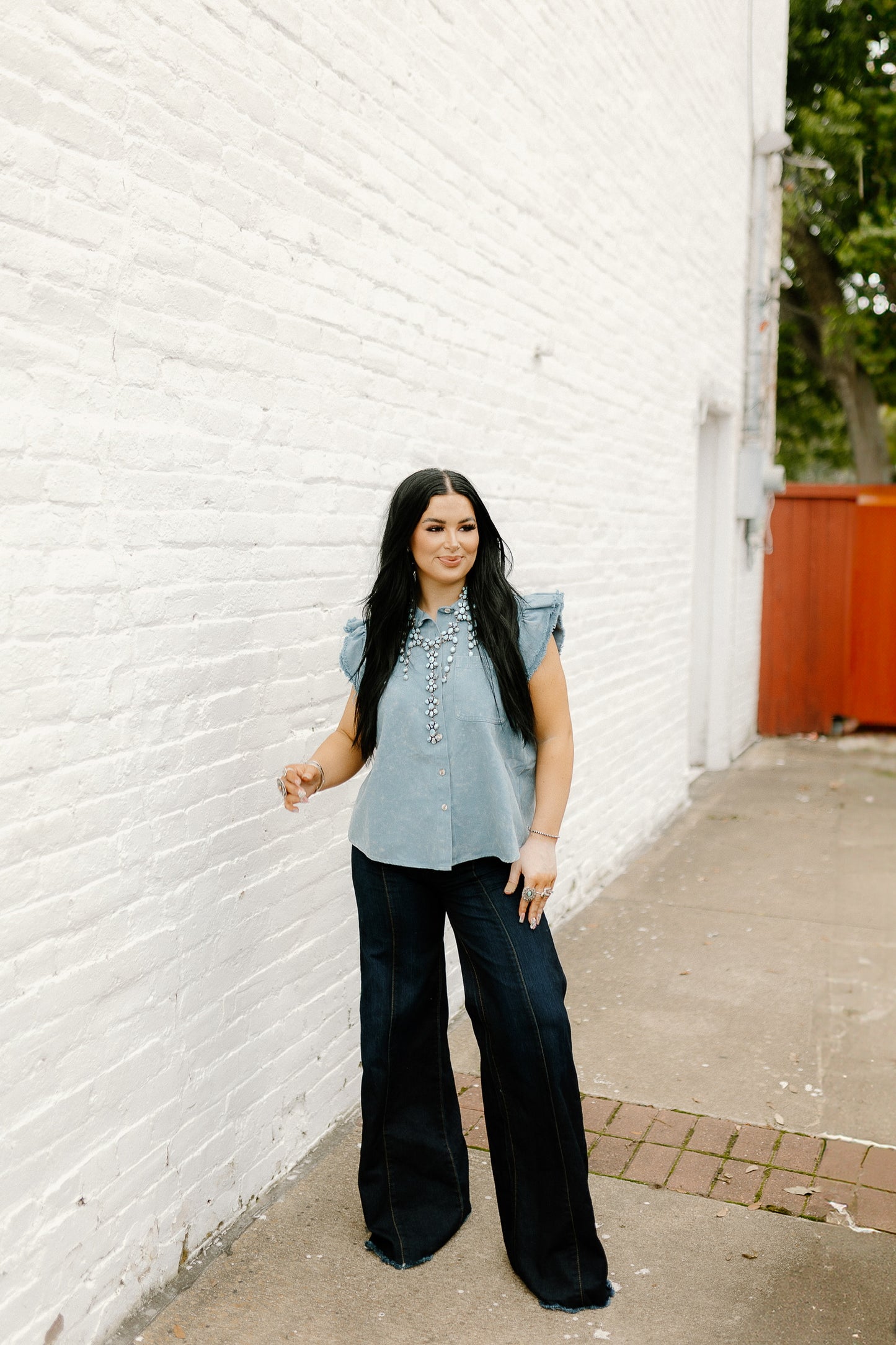 The Vintage Denim Top