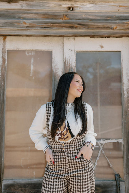 The Houndstooth Jumpsuit