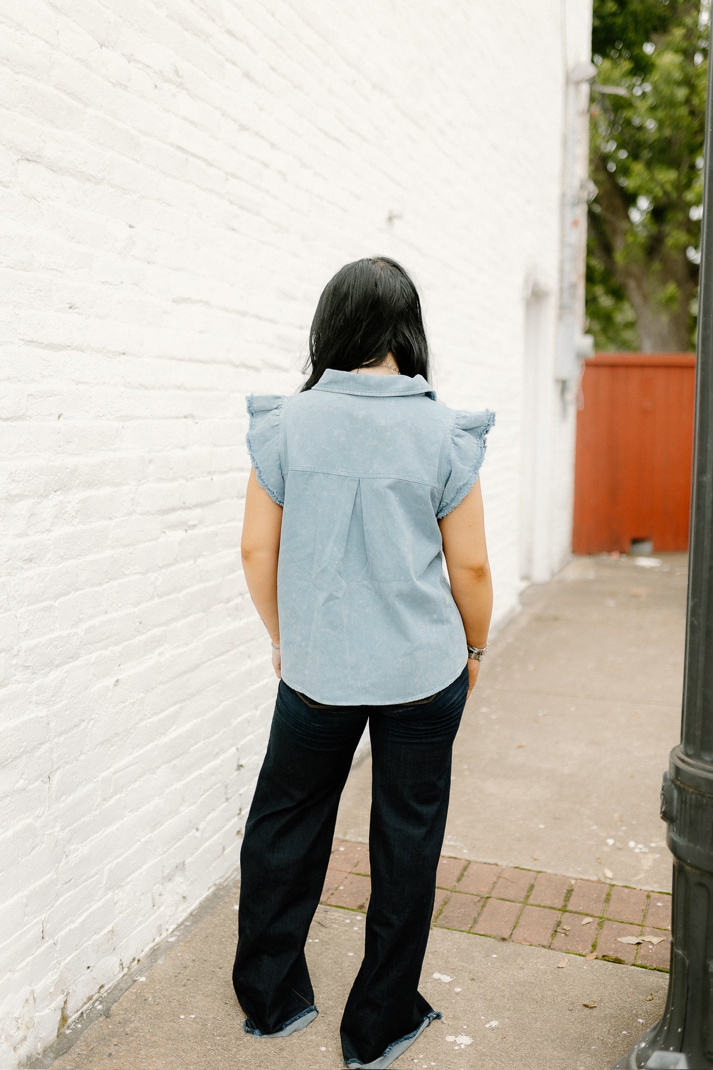 The Vintage Denim Top