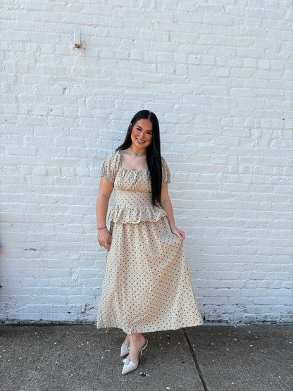 The Dolly Dotted Dress