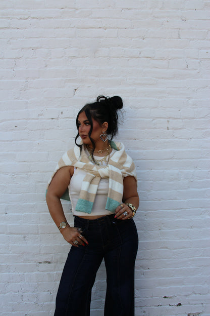 The Striped Sally Cardigan