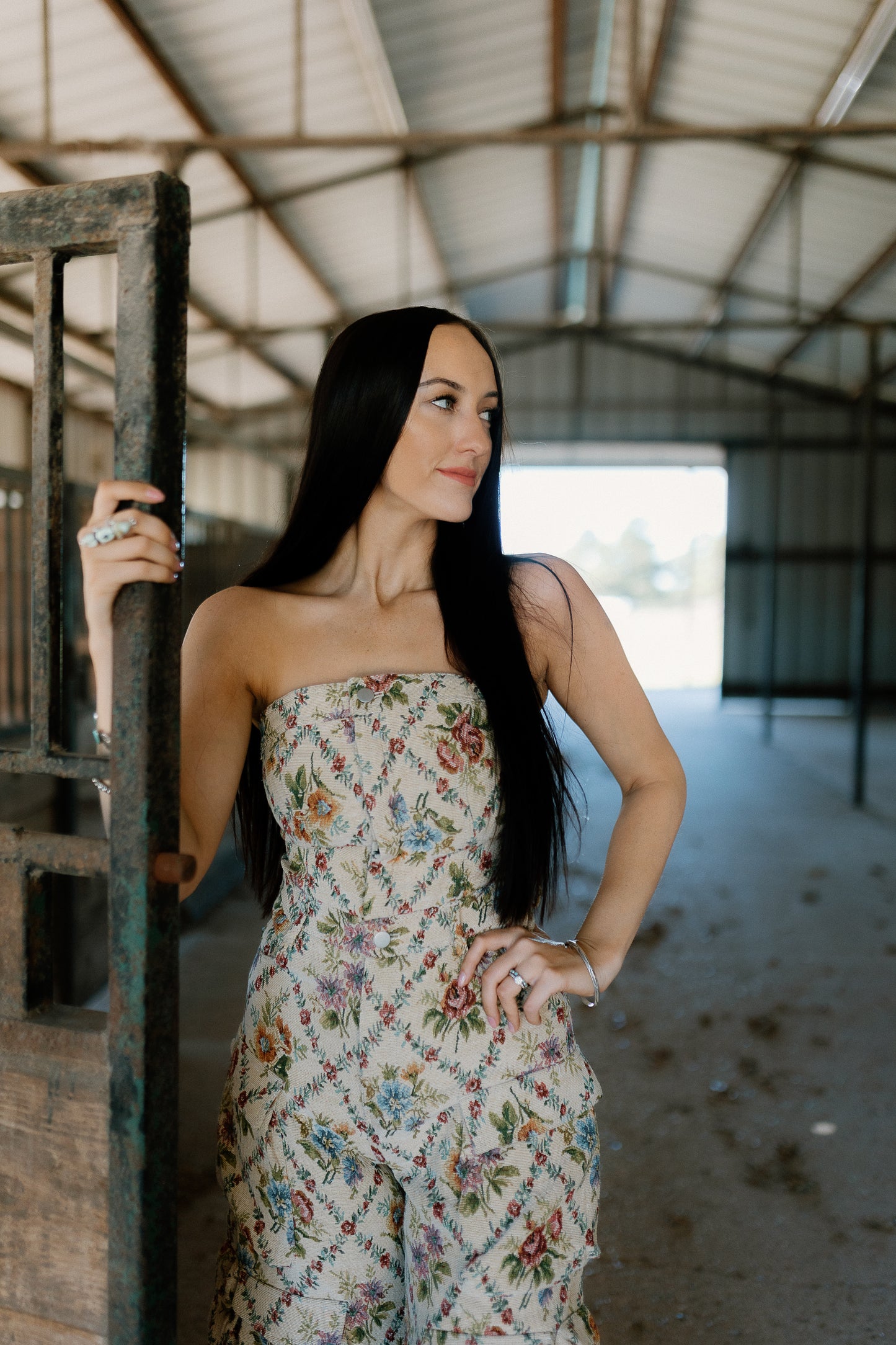 The Darlene Floral Jumpsuit