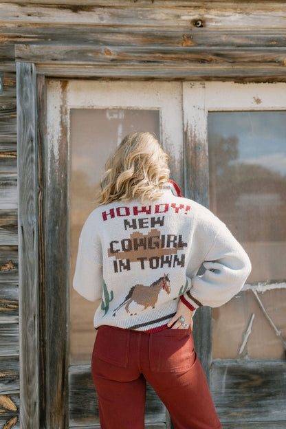New Cowgirl In town Cardigan