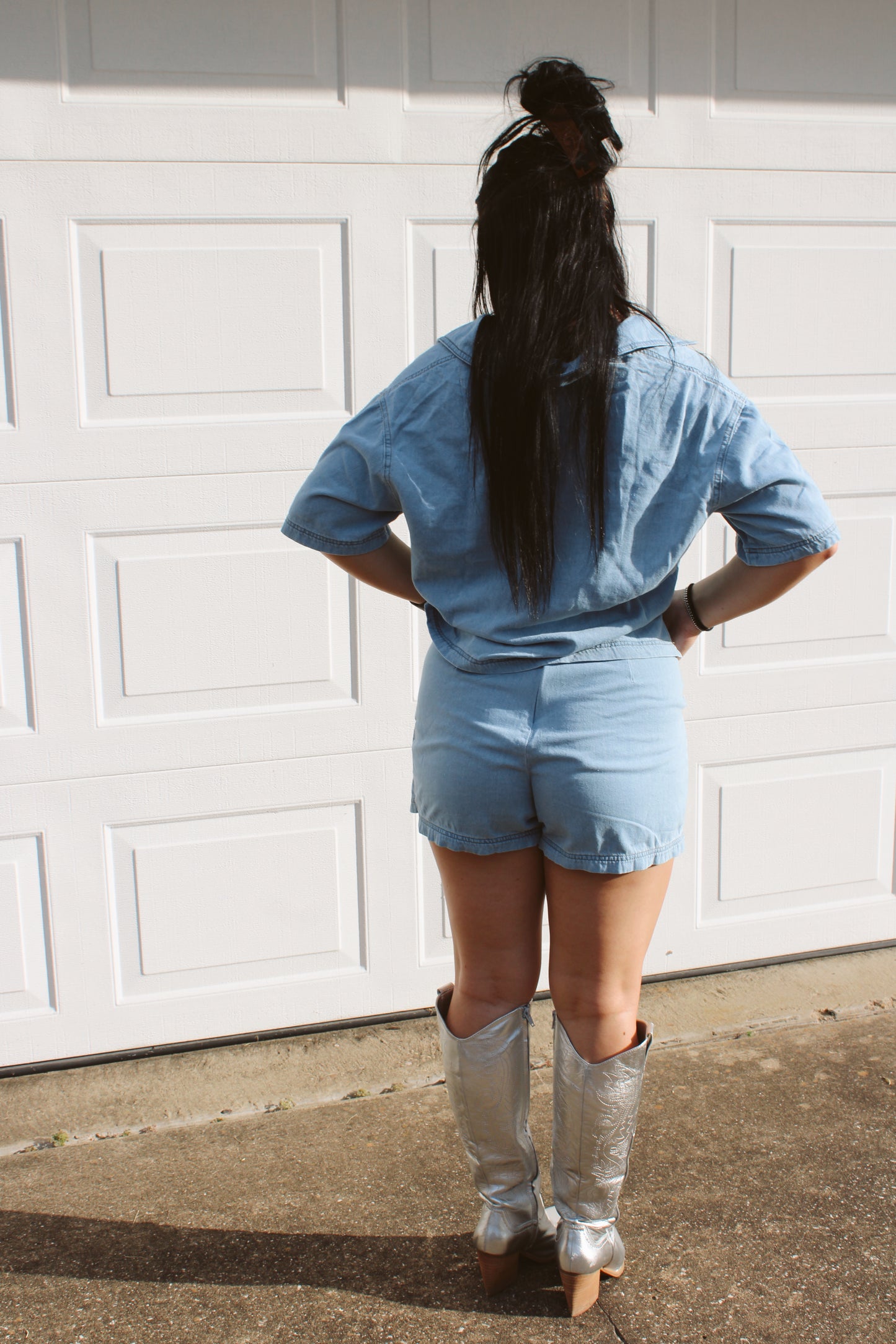 The Denim Meagan Set