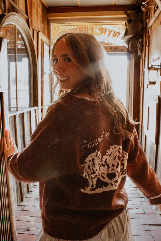 The Cowboy Cardigan