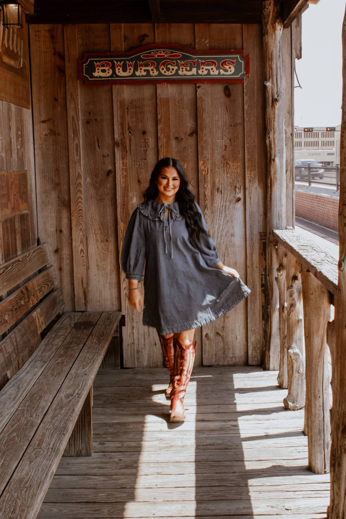 The Howdy Denim Dress