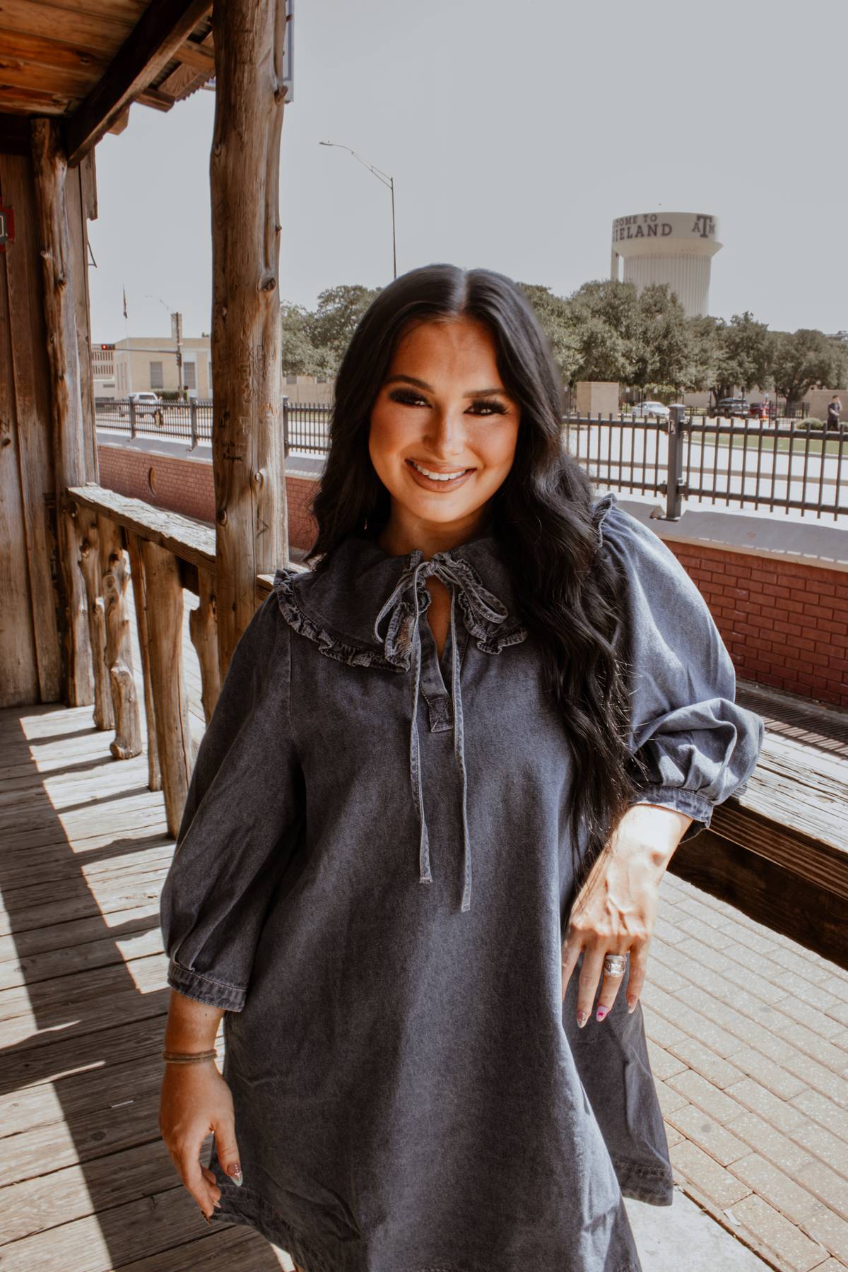 The Howdy Denim Dress