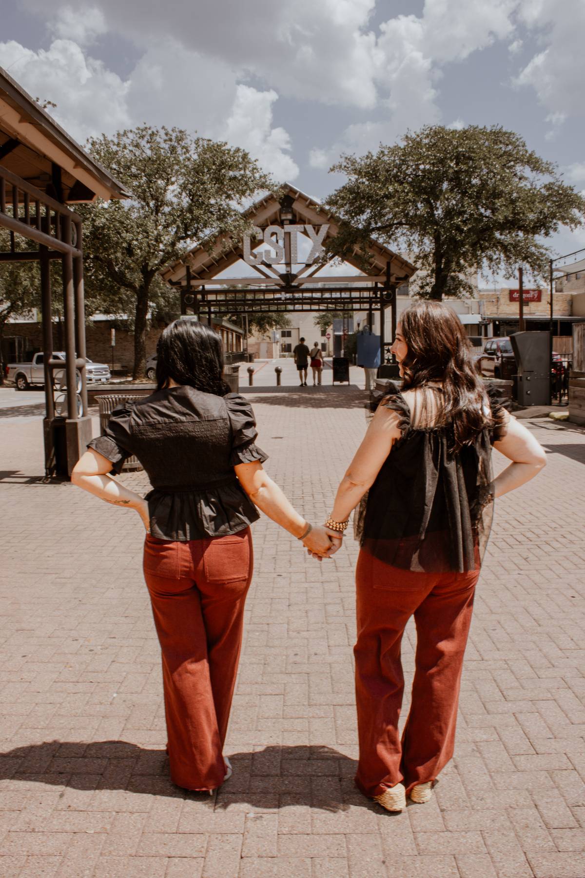 The Midnight Yell Maroon Jeans