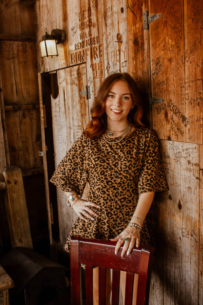 The Dixie Chicken Cheetah Romper