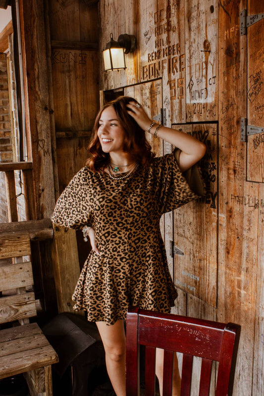 The Dixie Chicken Cheetah Romper