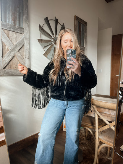 The Molli Fringe Jacket