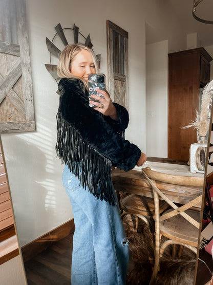 The Molli Fringe Jacket