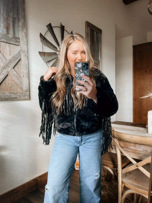 The Molli Fringe Jacket