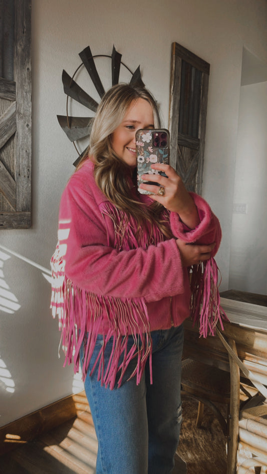 The Molli Fringe Jacket