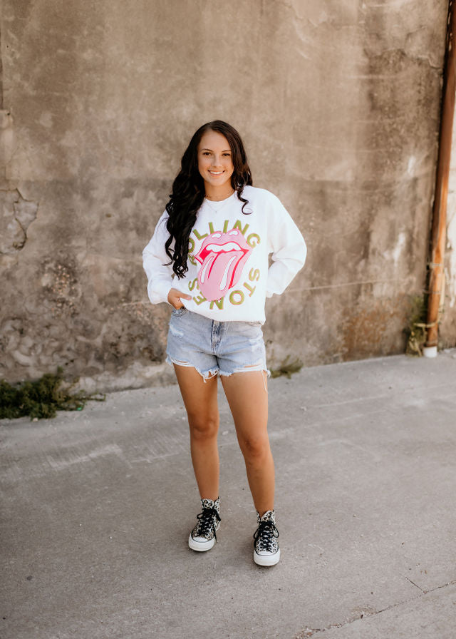 Rollin Stone Neon Sweatshirt