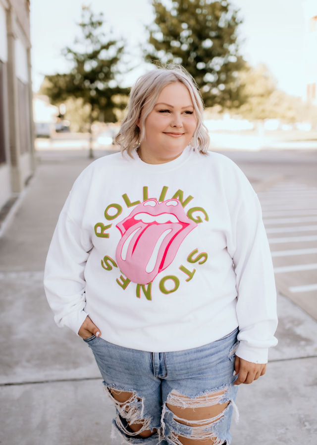 Rollin Stone Neon Sweatshirt